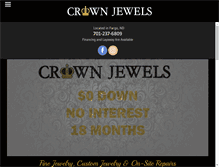 Tablet Screenshot of crownjewelsfargo.com